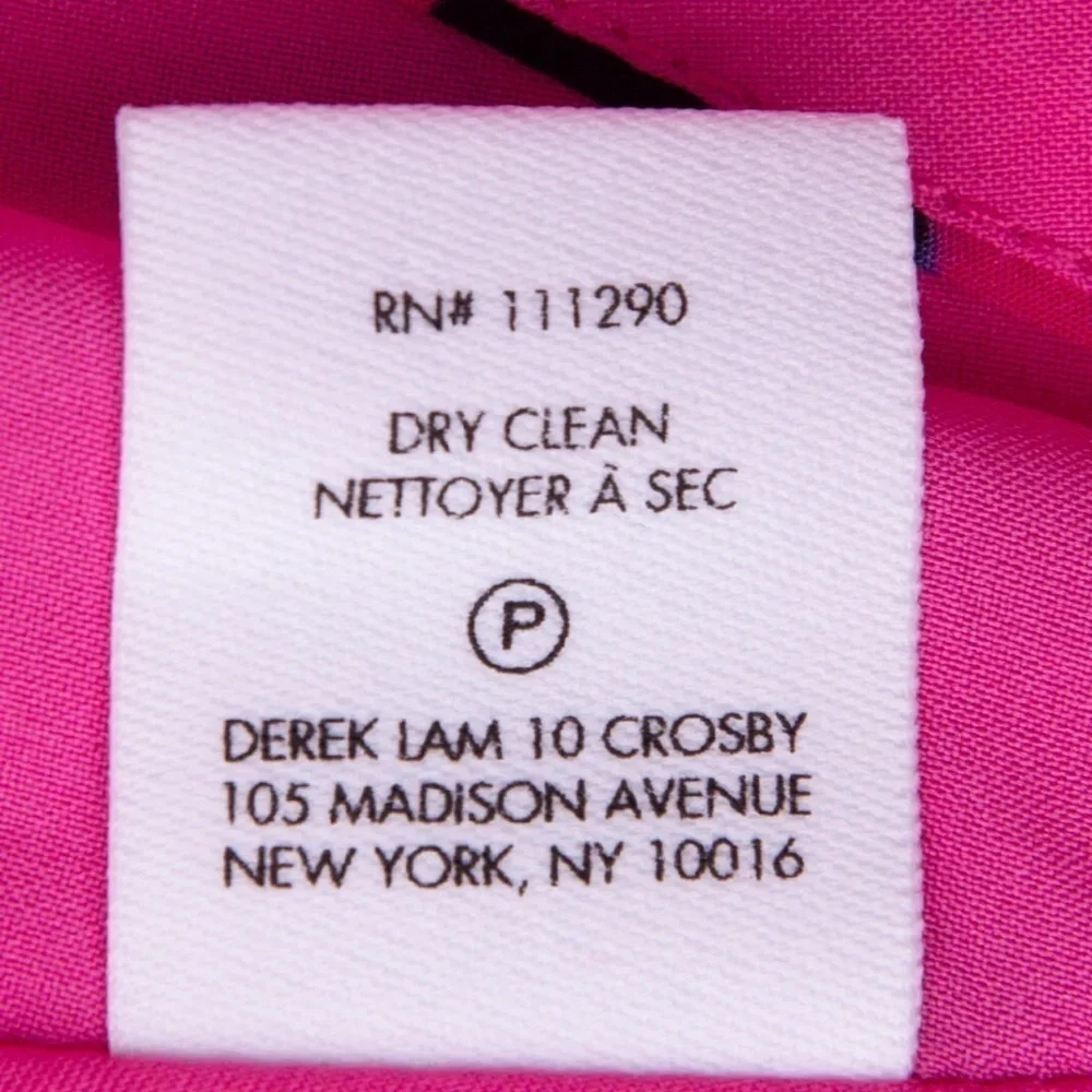 Derek Lam 10 Crosby Pink Polka Dot One Shoulder Ruffle Mini Dress 18